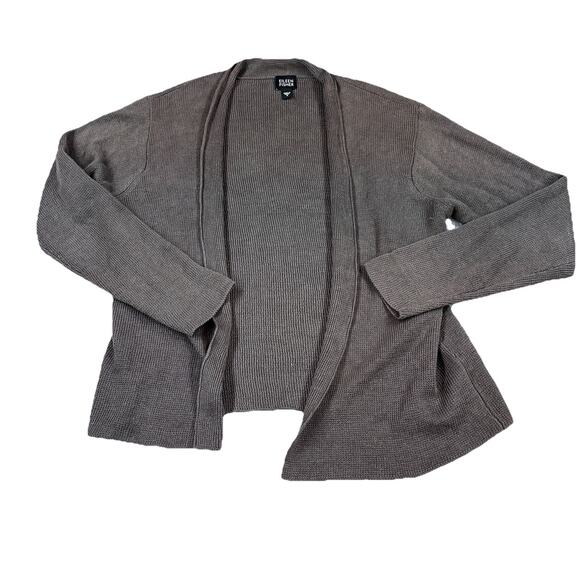 Eileen Fisher Sweaters - Eileen Fisher Organic Linen Cardigan Womens S Beige Taupe Open Knit Sweater